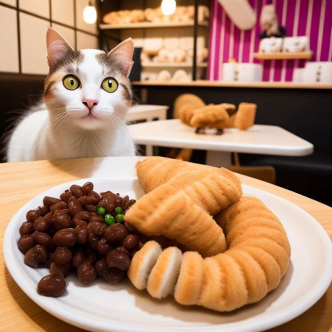 Sunshine Cat Cafe Food Review